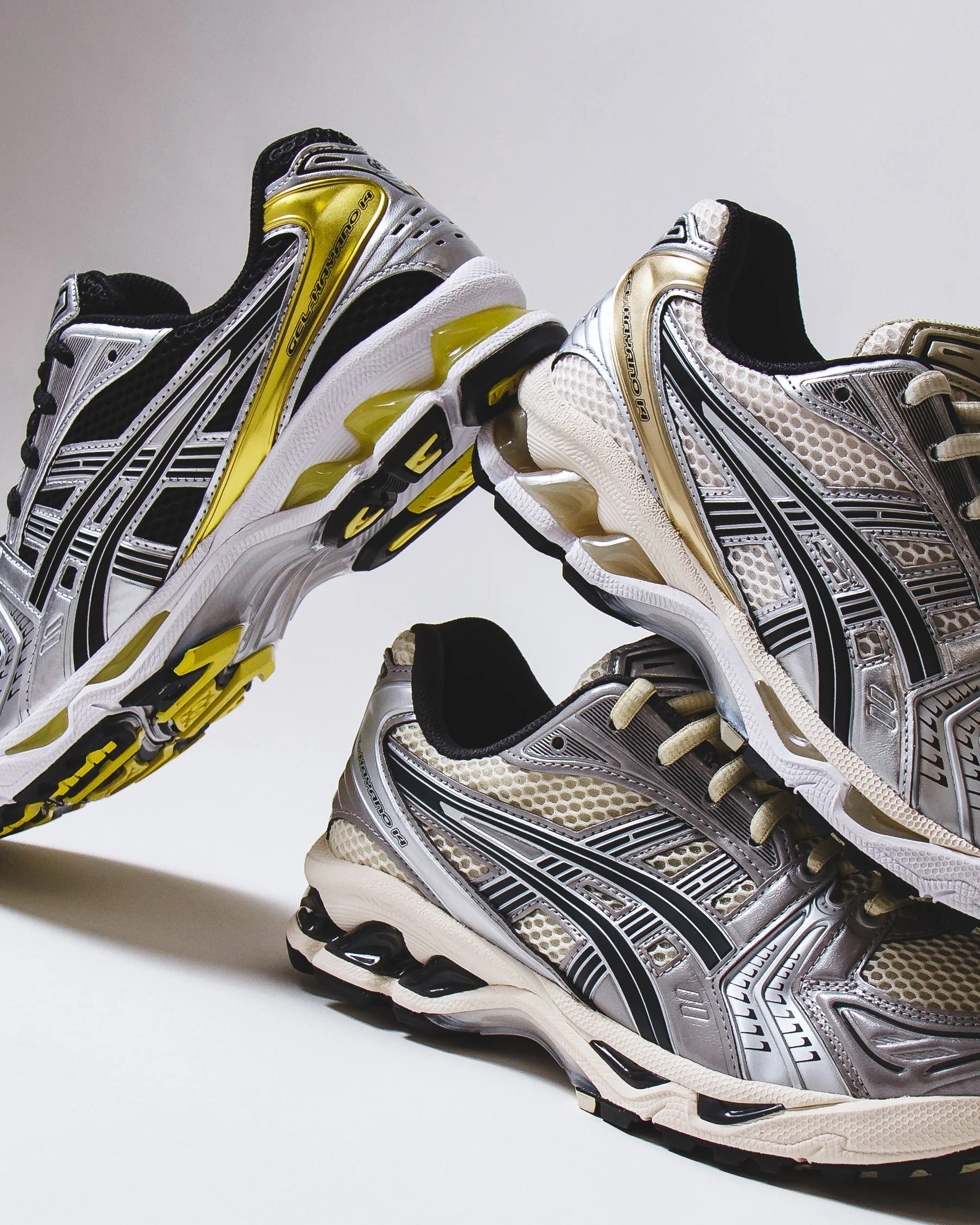 Asics Men Gel-Kayano 14 Black Lemon Spark Core 1203A537-001 - Image 5