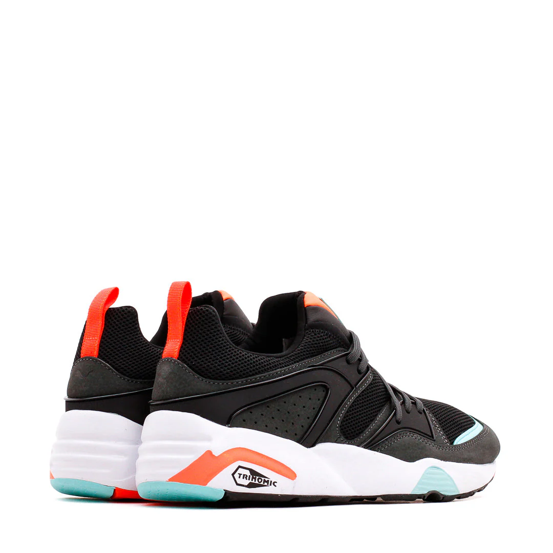 Puma Men Blaze of Glory Reverse Classics Black Gray Coral 383532-01 - Image 3