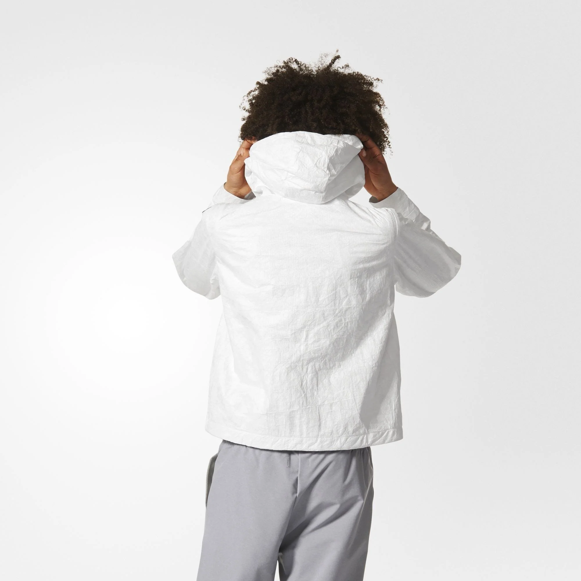 Adidas Originals Eqt Jacket White Women BR5177 - Image 3