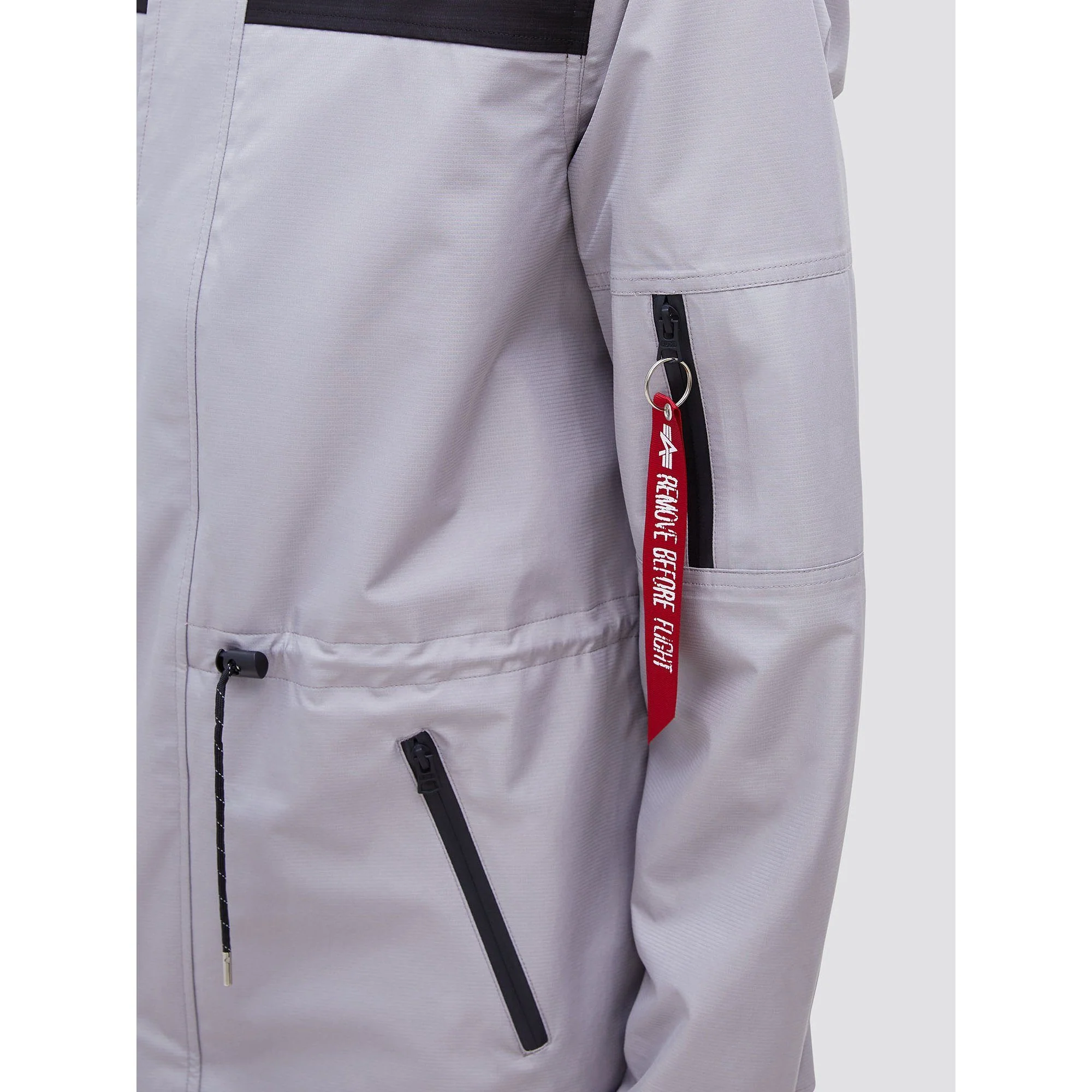 Alpha Industries Deluge Ripstop Fishtail Field Coat New Silver Men MJD49000C1-041 - Image 4