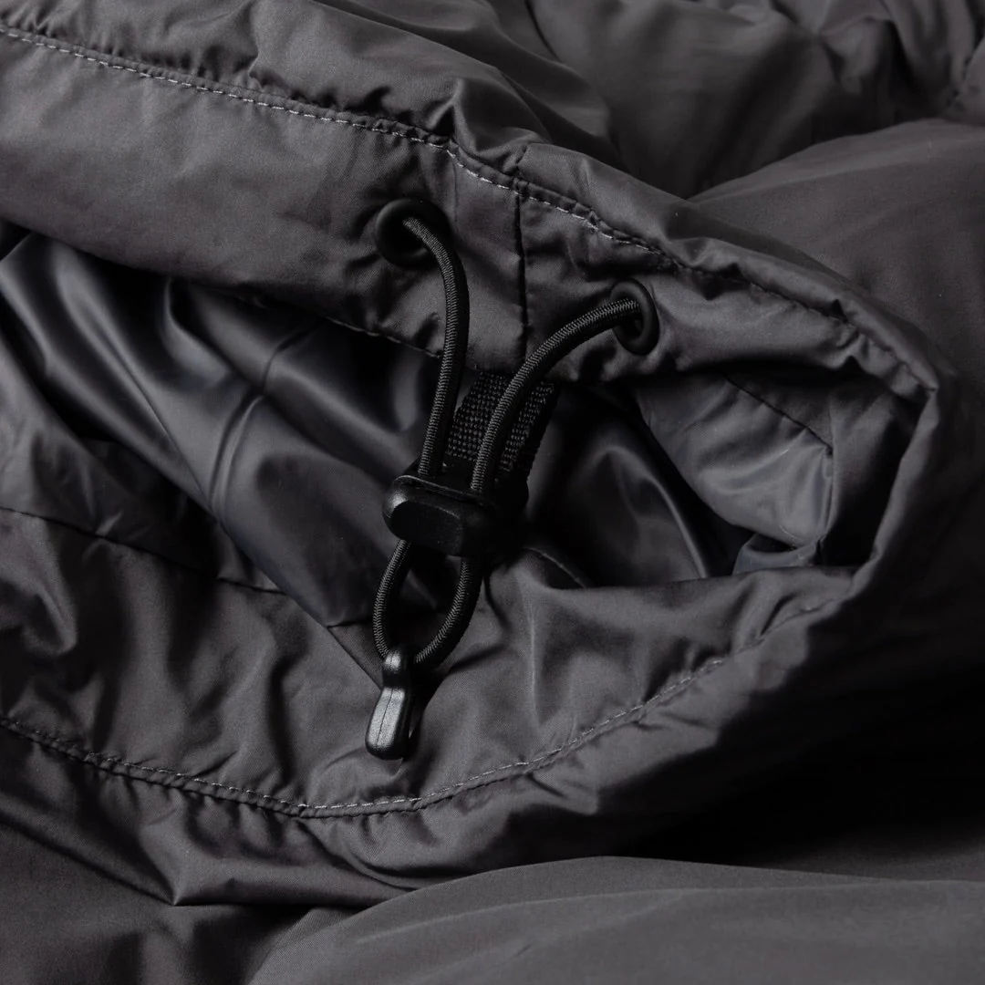 Dime Pleated Puffer Charcoal - Image 6