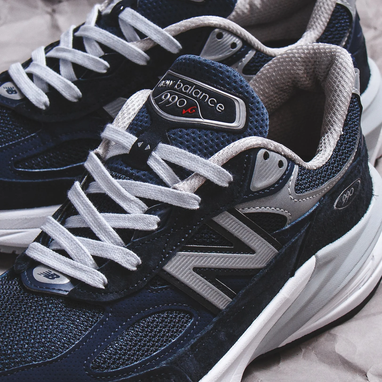 New Balance Men 990v6 Navy Made In USA M990NV6 - Image 4