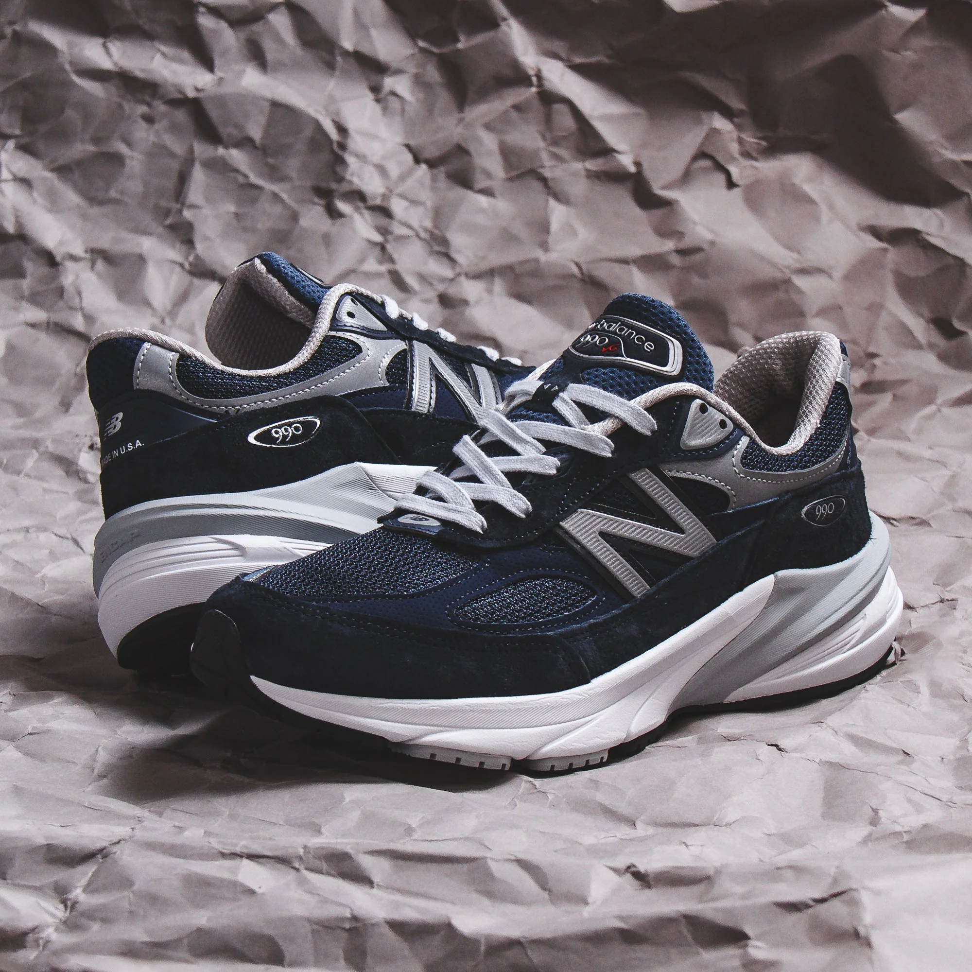 New Balance Men 990v6 Navy Made In USA M990NV6 - Image 6