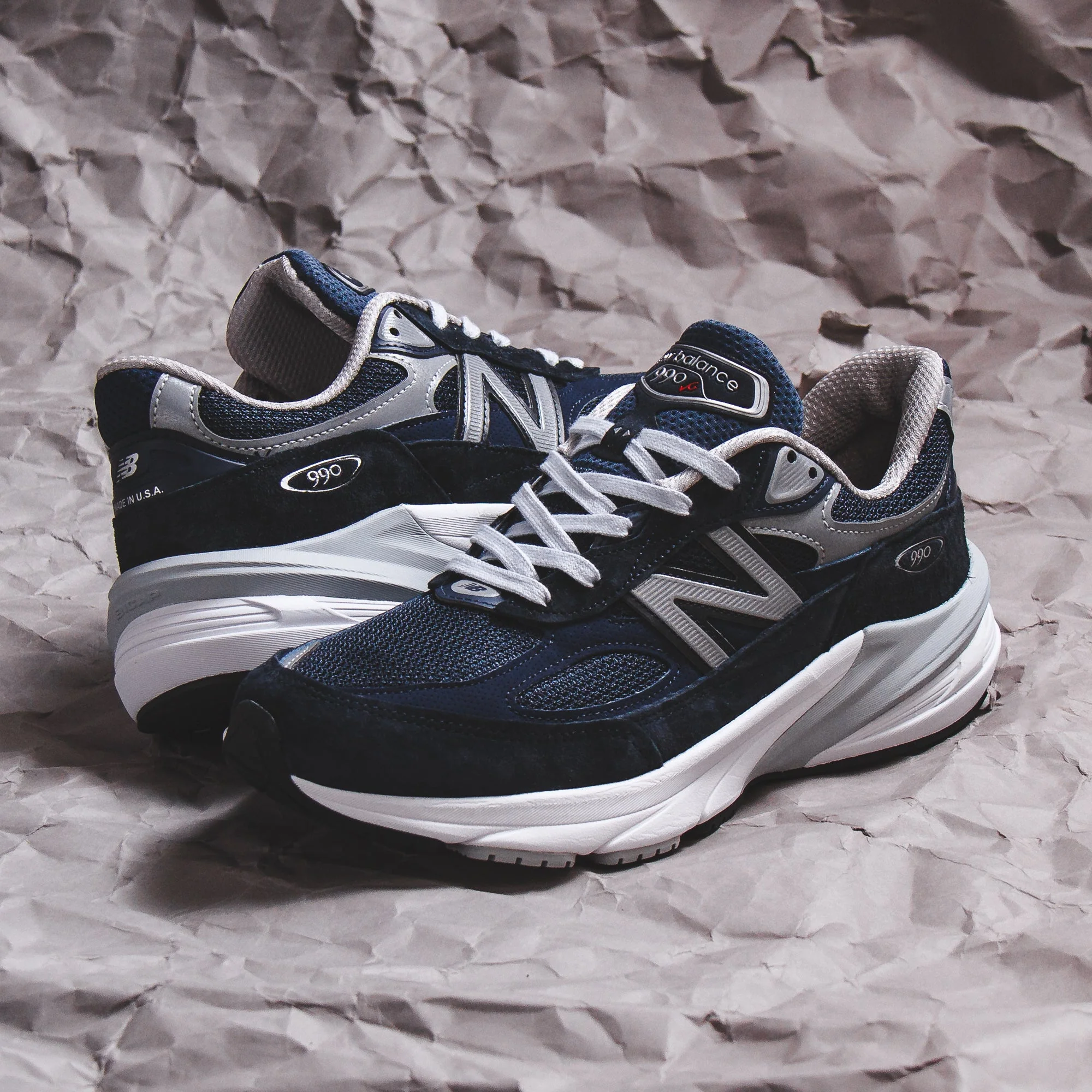 New Balance Men 990v6 Navy Made In USA M990NV6 - Image 7