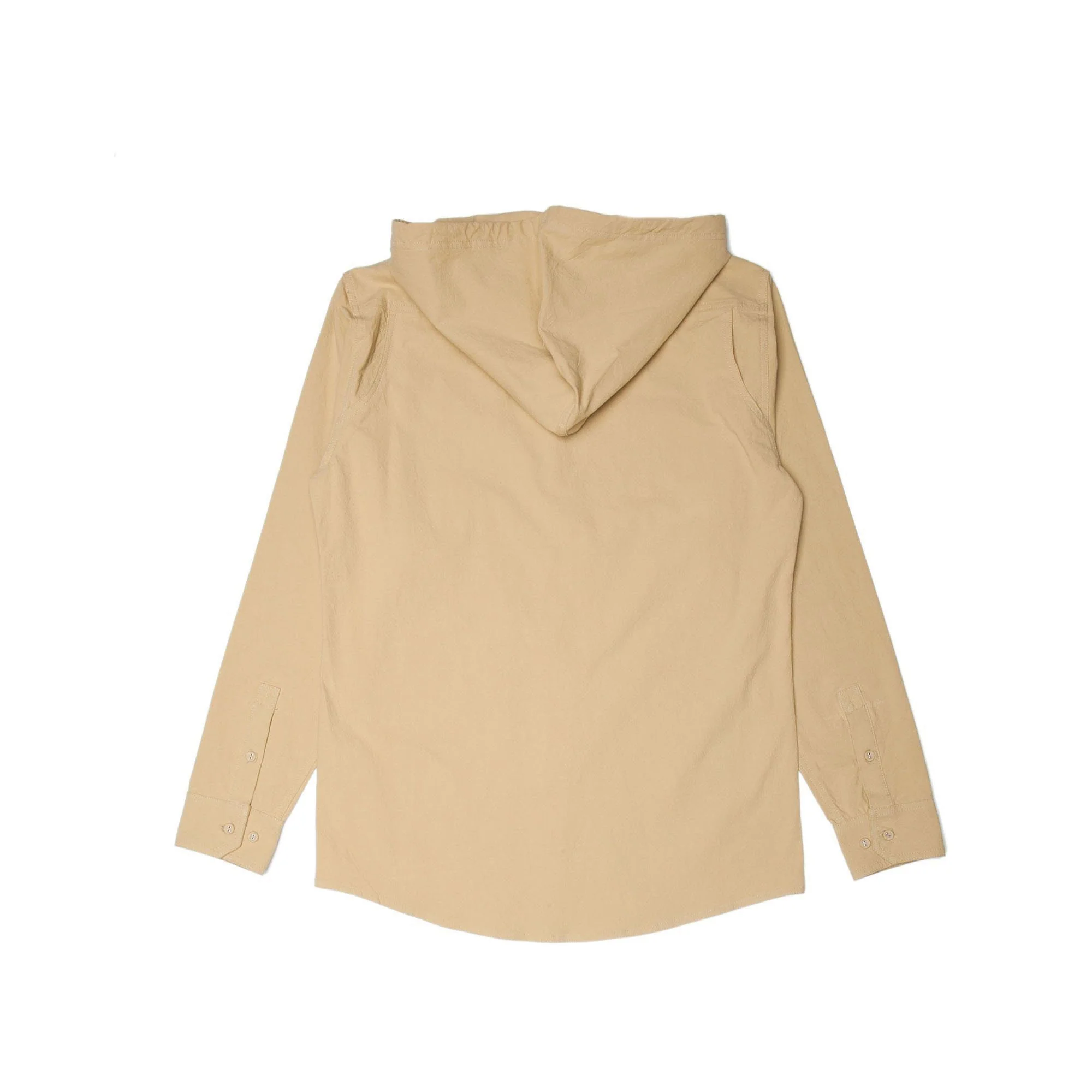 Publish Aedan Hooded Button Up Khaki P1702008-KHA - Image 4