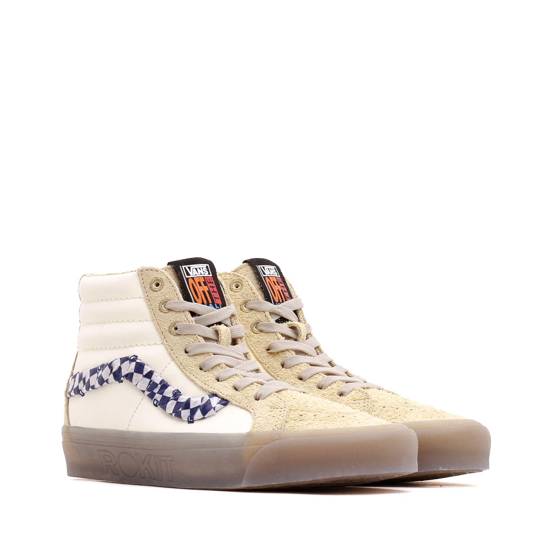 Vans Men UA Sk8-Hi 38 DX Rokit Translucent Pebble VN0000SQBKV - Image 4