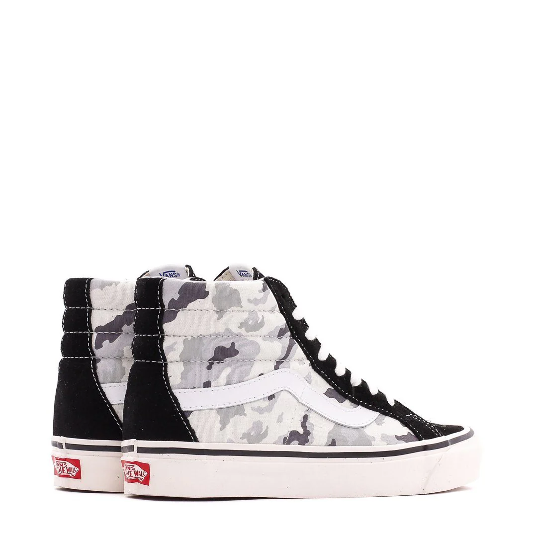 Vans UA Sk8-Hi 38 DX Anaheim Factory Camo Grey Men VN0A38GFV7G - Image 3