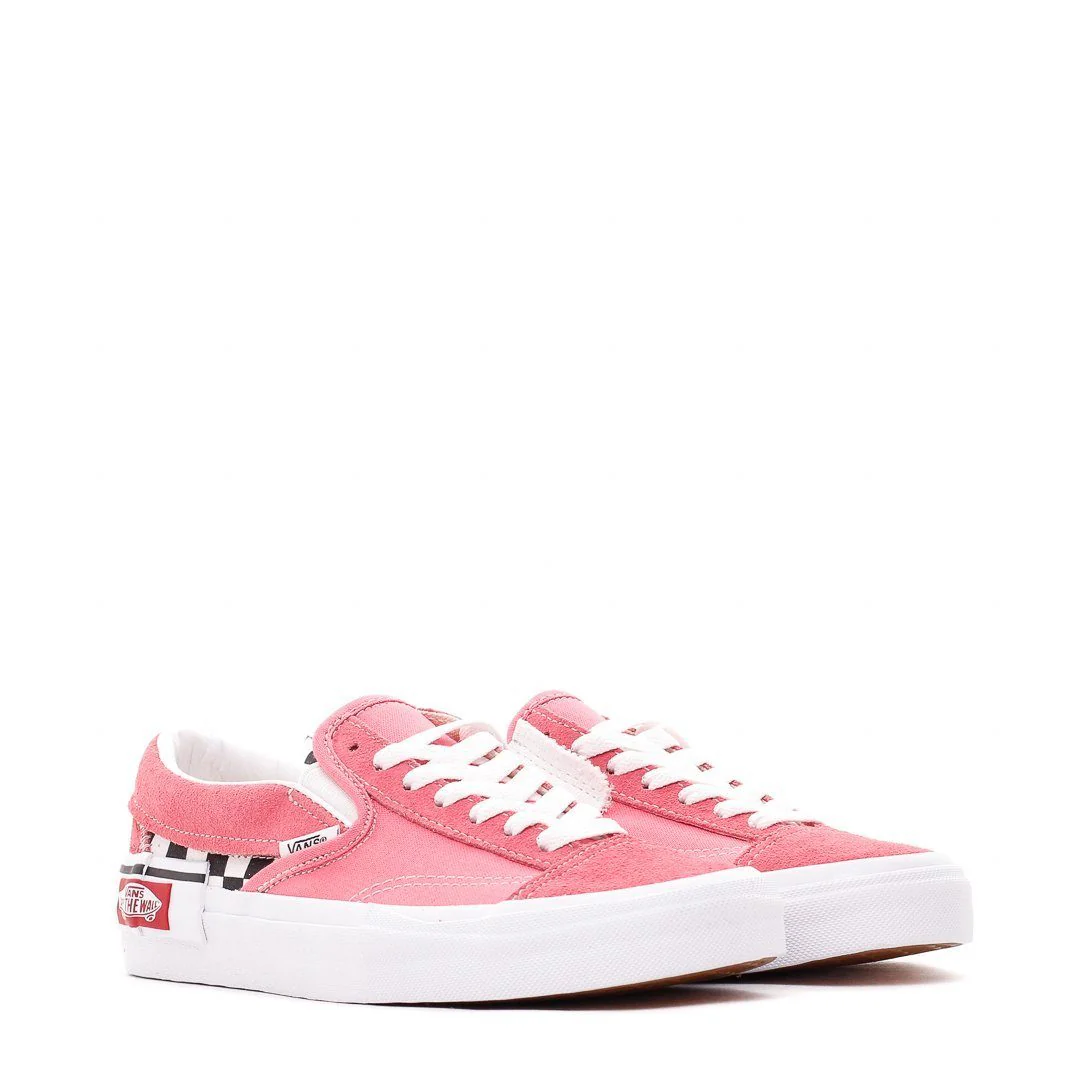 Vans UA Slip-On CAP Checkerboard Pink Men VN0A3WM5VOX - Image 3