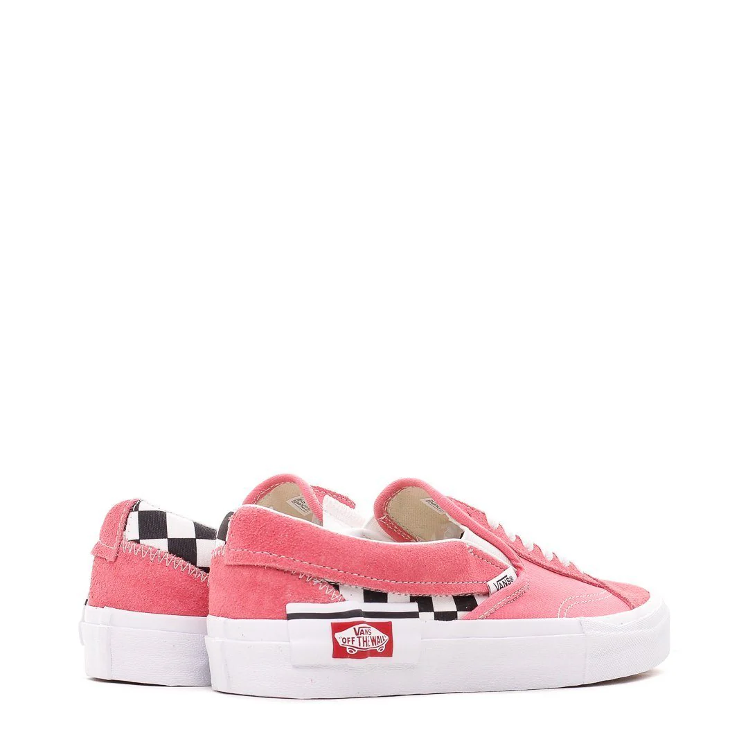 Vans UA Slip-On CAP Checkerboard Pink Men VN0A3WM5VOX - Image 4