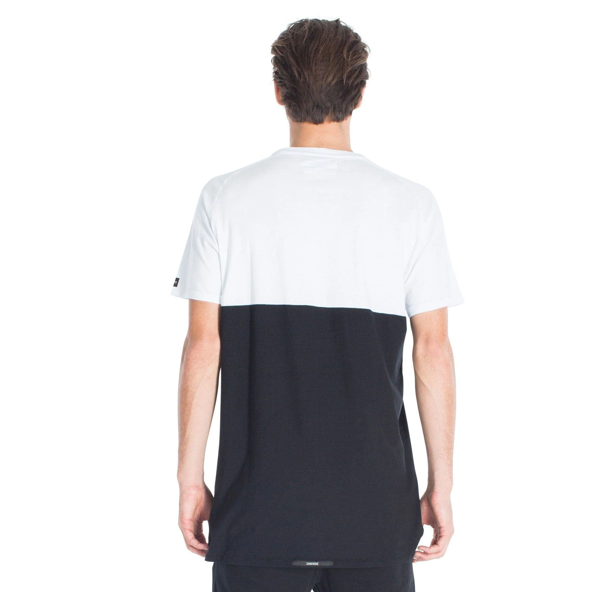 Zanerobe Team Print Tee White Black 125-MOV - Image 3